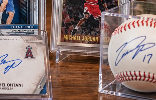 Trading cards, memorabilia, and collectible examples